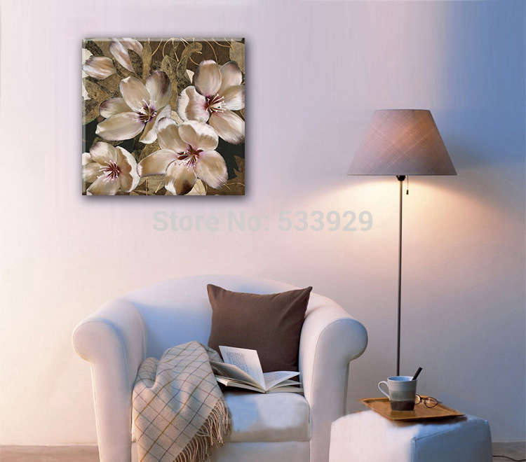 abstract flower hand painted oil painting on canvas tds-cx236---60x60cm
