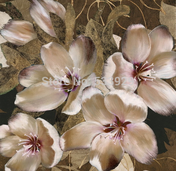 abstract flower hand painted oil painting on canvas tds-cx236---60x60cm