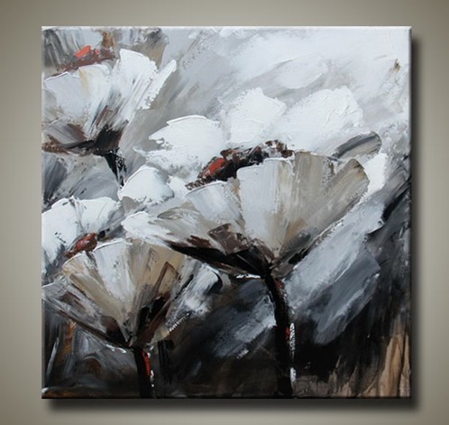 abstract flower hand painted oil painting on canvas tds-cx468---60x60cm abstract flower hand painted oil painting on canvas tds-cx468---60x60cm