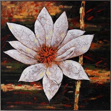 abstract flower hand painted oil painting on canvas tds-cx469---60x60cm
