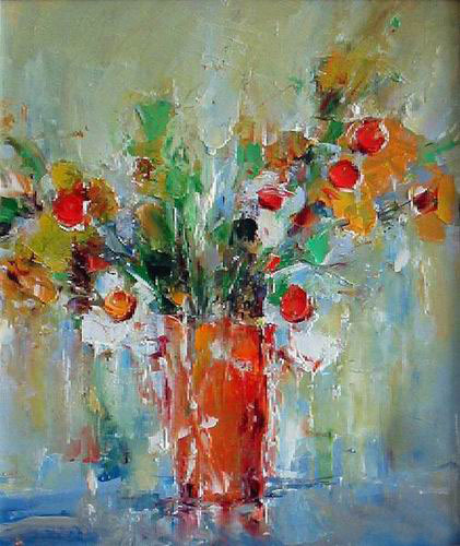 abstract flower hand painted oil painting on canvas tds-cx481---50x60cm abstract flower hand painted oil painting on canvas tds-cx481---50x60cm