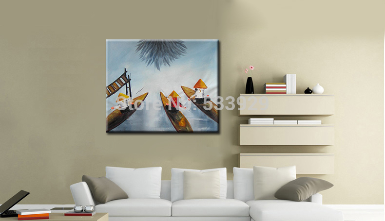 abstract landscape hand painted oil painting on canvas tds-cx261---60x90cm
