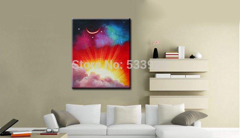 abstract landscape hand painted oil painting on canvas tds-cx265---50x60cm