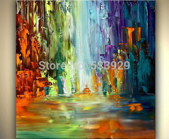 abstract waterfall hand painted oil painting on canvas tds-cx388 for home living room wall decoration abstract waterfall hand painted oil painting on canvas tds-cx388 for home living room wall decoration