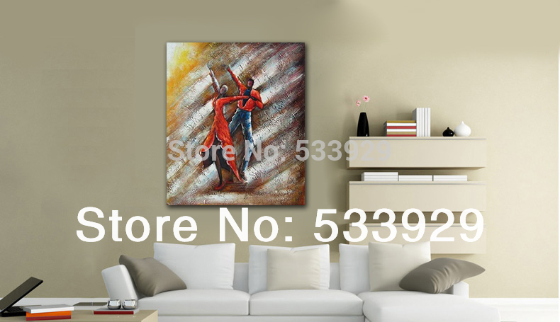 home decor hand painted abstract figure dancers oil painting on canvas tds-cx049 home decor hand painted abstract figure dancers oil painting on canvas tds-cx049