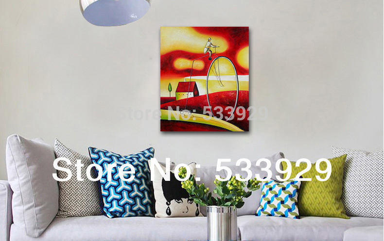 home decor hand painted abstract oil painting on canvas tds-cx068