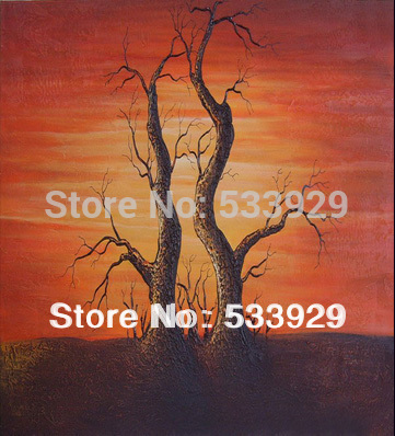 modern tds-cx040 hand painted abstract winter tree oil painting on canvas for home living room wall decoration modern tds-cx040 hand painted abstract winter tree oil painting on canvas for home living room wall decoration