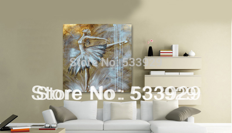 modern tds-cx041 hand painted abstract ballet oil painting on canvas for home living room wall decoration modern tds-cx041 hand painted abstract ballet oil painting on canvas for home living room wall decoration