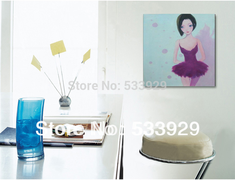 modern tds-cx044 abstract ballet girl hand painted oil painting on canvas for home living room wall decoration modern tds-cx044 abstract ballet girl hand painted oil painting on canvas for home living room wall decoration