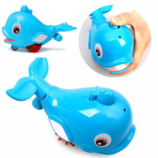 amphibious whale shape baby bath swimming squirting toy pool tub bathing spray