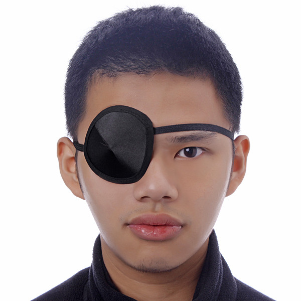 eye patch mask goggles special groove design soft washable fabric eyeshades