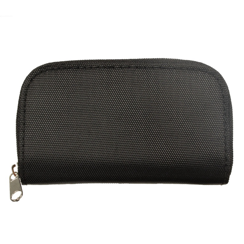 best promotion 22pcs cf/sd/sdhc/ms/ds micro memory card case storage carrying pouch wallet bag holder 6 colors