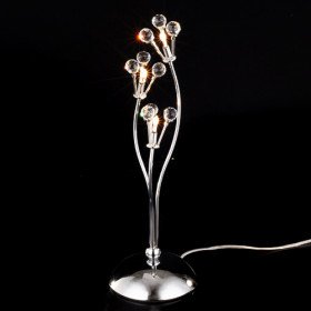 new k9 crystal table light with 3 lights (g4 bulb base) new k9 crystal table light with 3 lights (g4 bulb base)