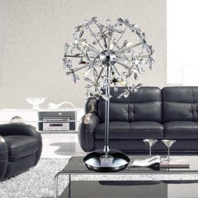 new selling high-grade crystal table light with 6 lights new selling high-grade crystal table light with 6 lights