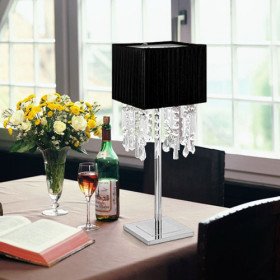 new selling stylish table light with black square shade new selling stylish table light with black square shade