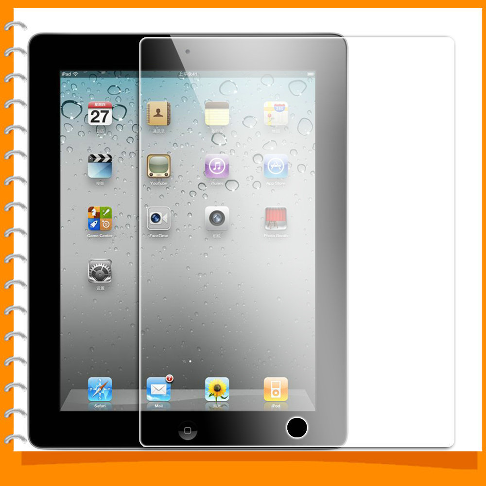 0.3mm anti-shatter 9h+ hardness screen protector guard premium tempered glass screen protective cover film for ipad 5 air air 2
