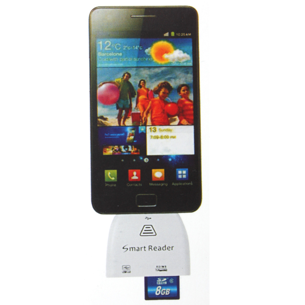multifunction 3 in 1 otg micro usb smart card reader adapter multi memory card micro sd card reader for android phone tablet
