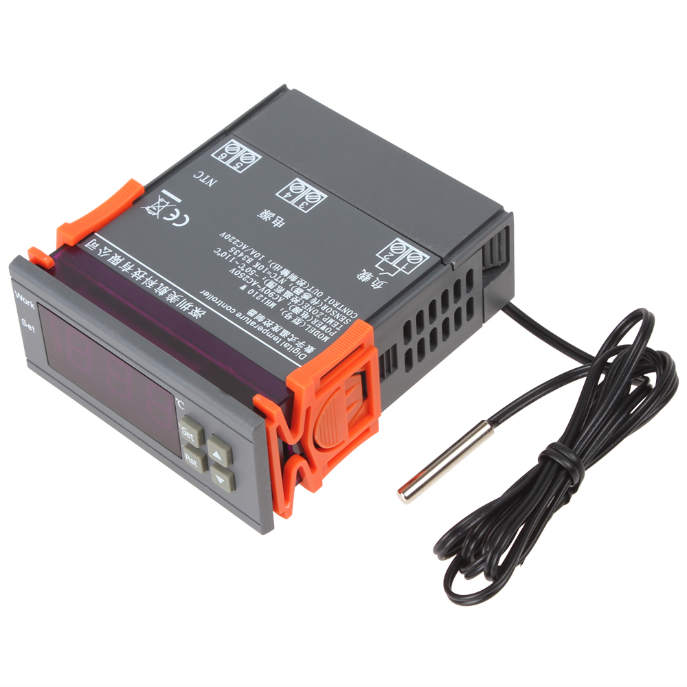 ac 90v~250v thermostat regulator mini digital temperature controller for water tanks / refrigerator