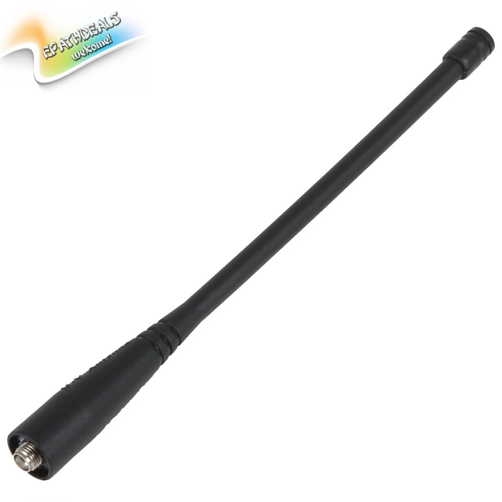 2pcs! 16.6cm original baofeng walkie talkie antenna dual band vhf uhf two way radio antenna for uv-5r / uv-5ra / uv5rc