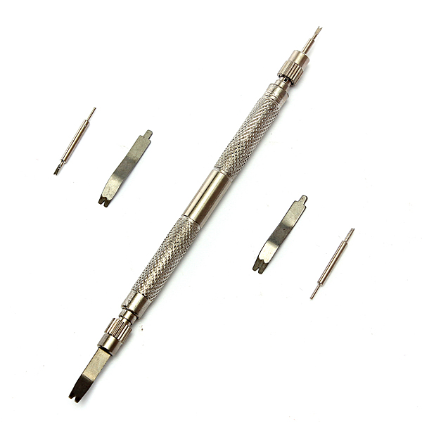 2015 high standard 135cm metal watch band spring bar link pin repair remover tool + 4 pins durable 2015 high standard 135cm metal watch band spring bar link pin repair remover tool + 4 pins durable
