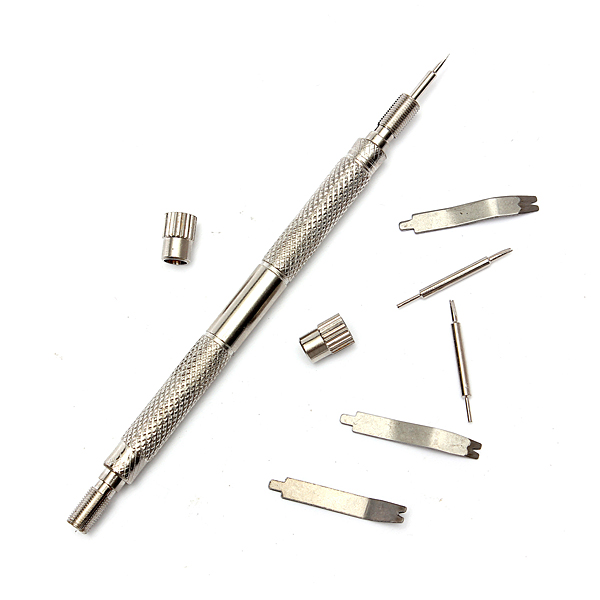 2015 high standard 135cm metal watch band spring bar link pin repair remover tool + 4 pins durable