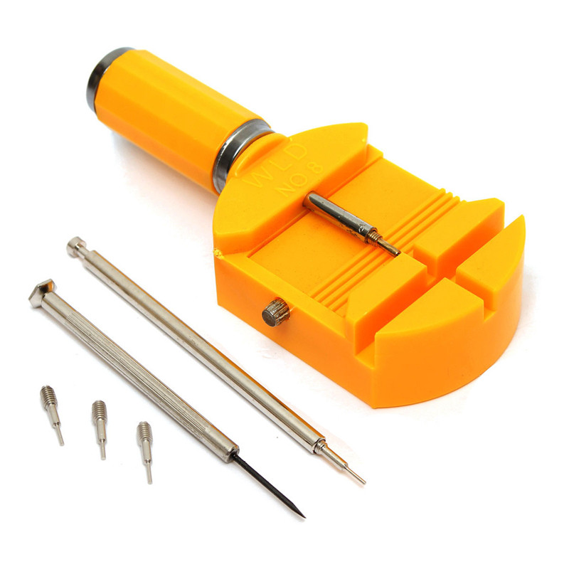 4pcs repair for watch tool kit case opener case holder link pin remover back opener spring bar tool watchmaker repair tools