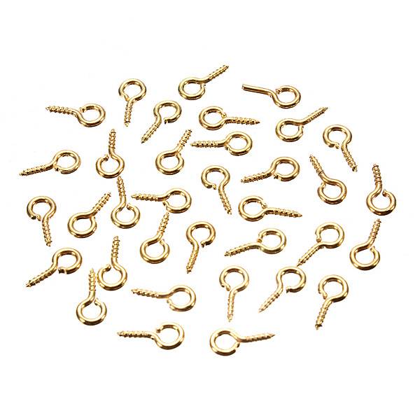 best promotion!! compatible new 100pcs 8x3.5mm small tiny mini eye pins eyepins screw eye hooks threaded peg best promotion!! compatible new 100pcs 8x3.5mm small tiny mini eye pins eyepins screw eye hooks threaded peg
