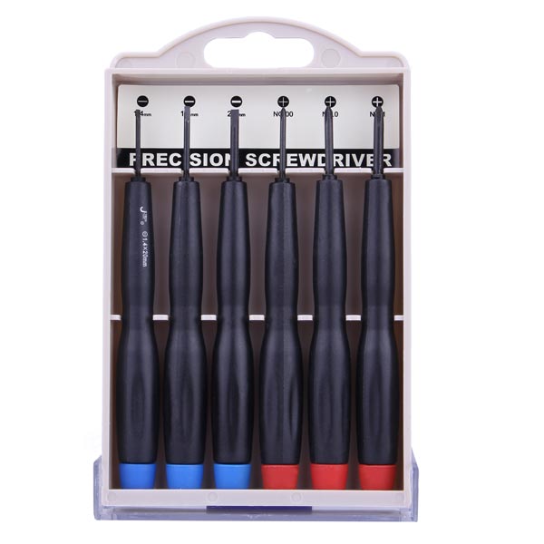 brand new 6pcs jetech precise multiple handle screwdriver watch repair tool
