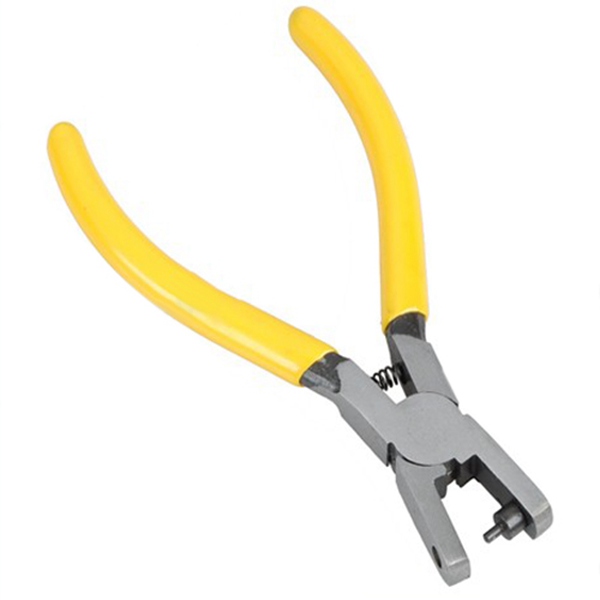 brand new yellow watch band strap link belt hole punch plier eyelet leather hand repair tool excellent quality brand new yellow watch band strap link belt hole punch plier eyelet leather hand repair tool excellent quality