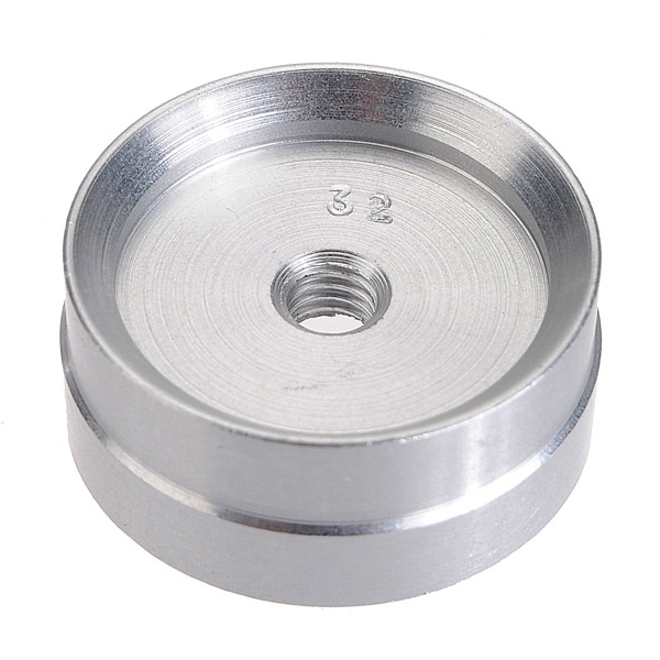durable 25pcs watch back case metal aluminum closer press dies watchmaker repair tool