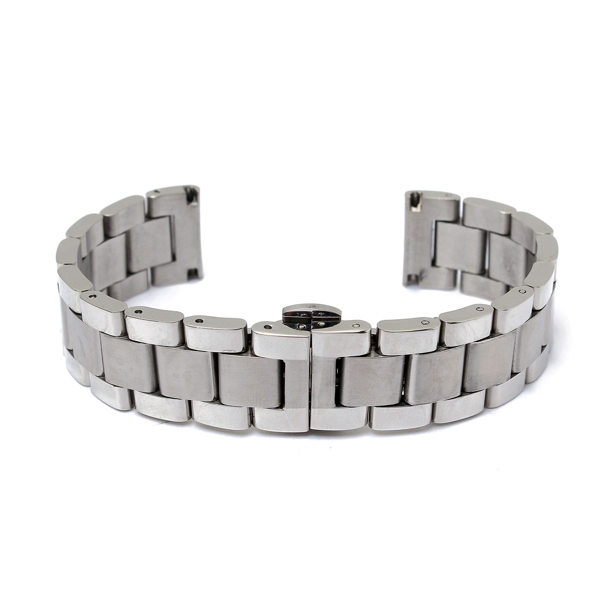 hale!! 18-22mm stainless steel wrist watch strap band push button clasp buckle bracelet best promotion