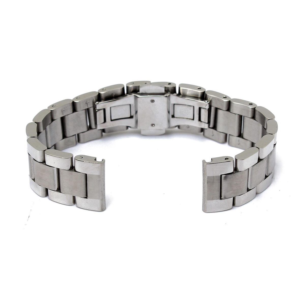 hale!! 18-22mm stainless steel wrist watch strap band push button clasp buckle bracelet best promotion