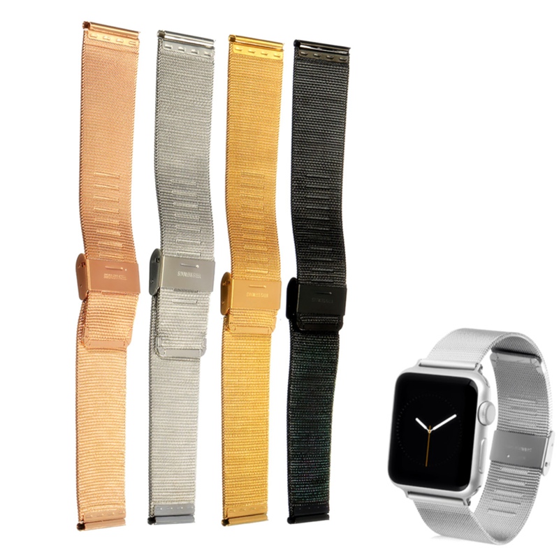 new arrival modern design buckle milanese woven stainless steel watch bands strap for apple watch 42mm new arrival modern design buckle milanese woven stainless steel watch bands strap for apple watch 42mm
