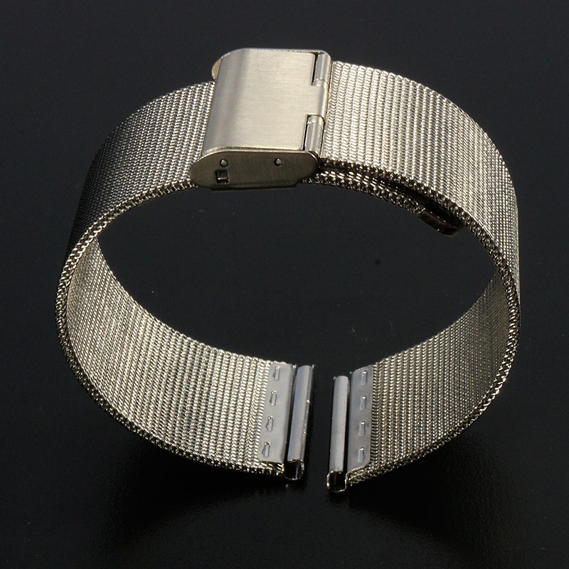 new arrival modern design buckle milanese woven stainless steel watch bands strap for apple watch 42mm