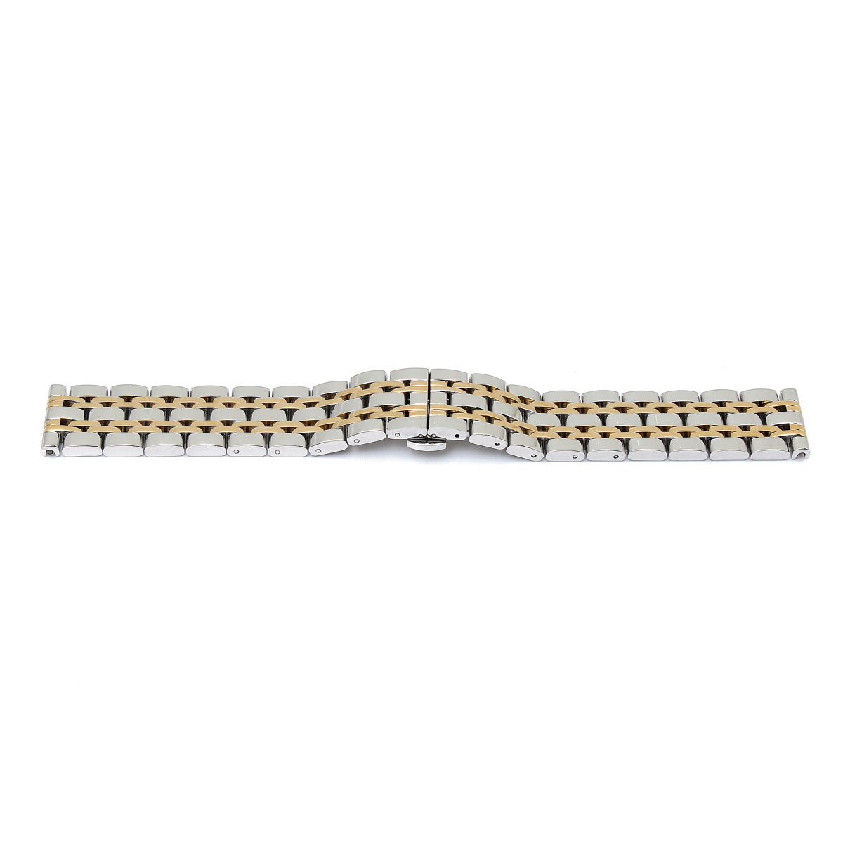 new arrvial!! 16mm stainless steel wrist watch strap band push button straight end bracelet excellent quality