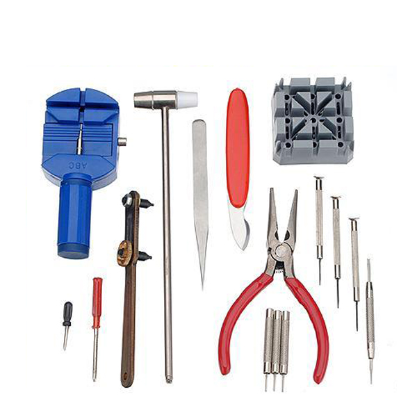 new arrvial!!!16pc deluxe adjust watch back case spring bar remover opener tool kit repair fix pin link remover set watchmaker new arrvial!!!16pc deluxe adjust watch back case spring bar remover opener tool kit repair fix pin link remover set watchmaker