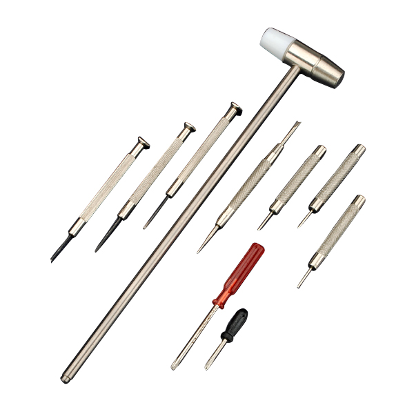 new arrvial!!!16pc deluxe adjust watch back case spring bar remover opener tool kit repair fix pin link remover set watchmaker