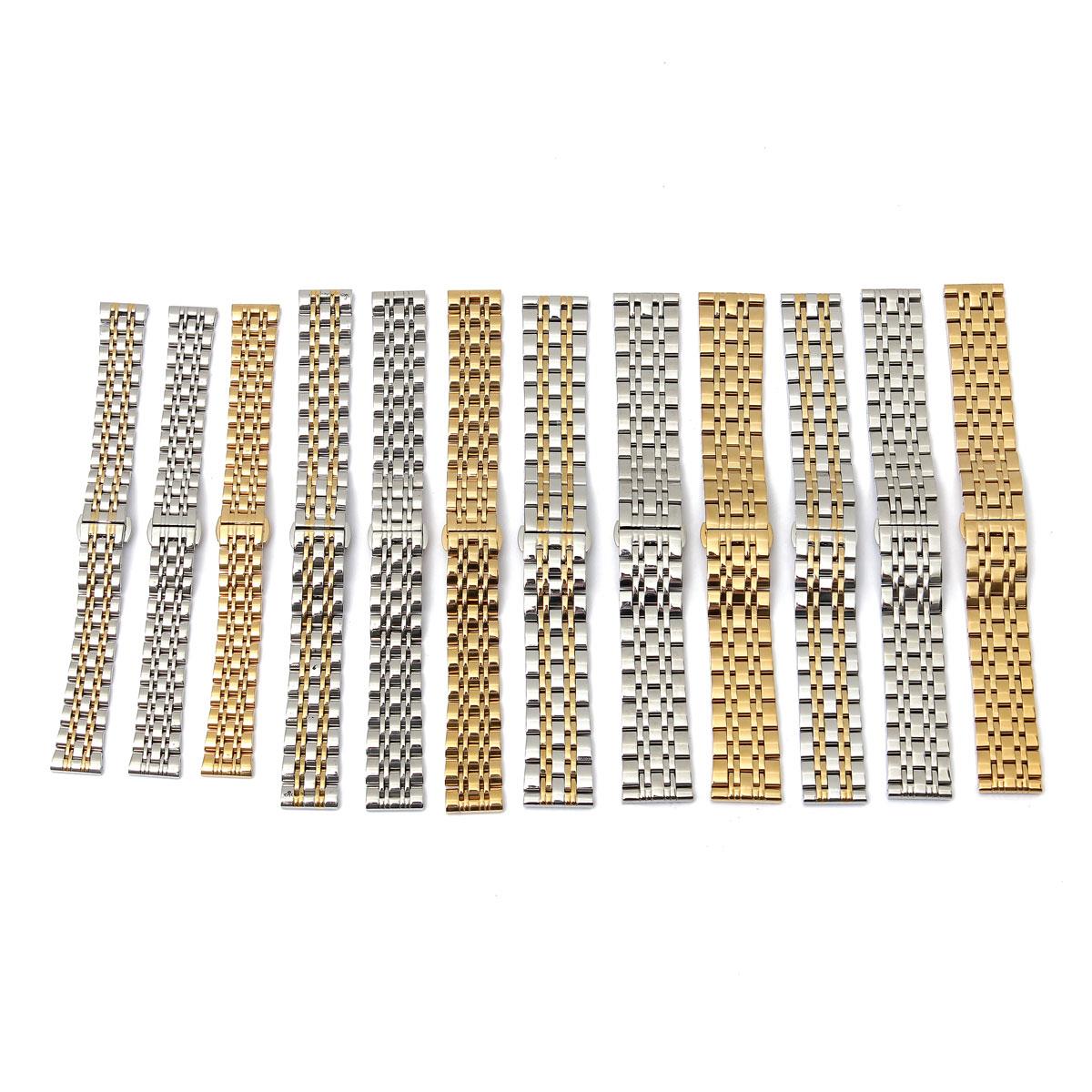 new arrvial!!! four color 20mm stainless steel wrist watch strap band push button straight end bracelet excellent quality