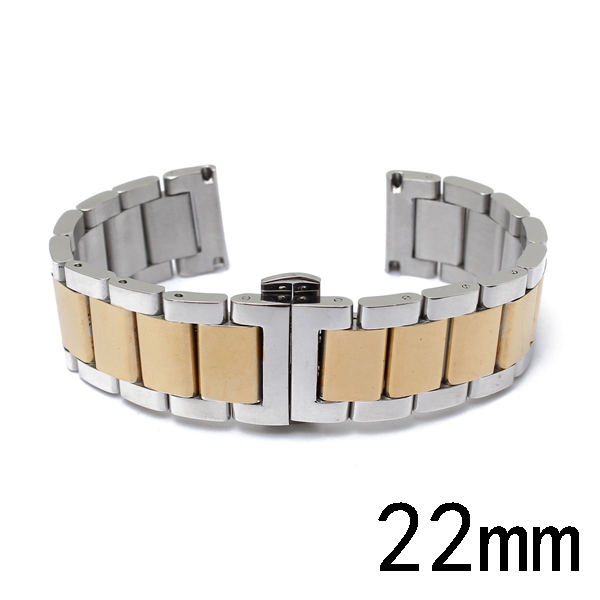romantic design watch strap band 22mm stainless steel wrist band watch strap band push button straight end bracelet romantic design watch strap band 22mm stainless steel wrist band watch strap band push button straight end bracelet