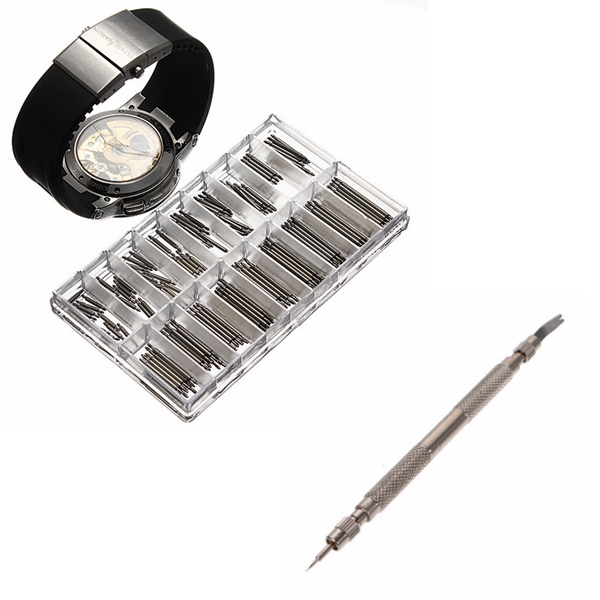 watch repair set 360pcs 8-25mm stainless steel watch band spring bars + strap link pins remover repair tool watchmaker set kit watch repair set 360pcs 8-25mm stainless steel watch band spring bars + strap link pins remover repair tool watchmaker set kit